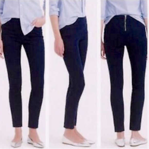 J. Crew Pixie Pant In Stretch Ponte - Navy - Picture 1 of 16